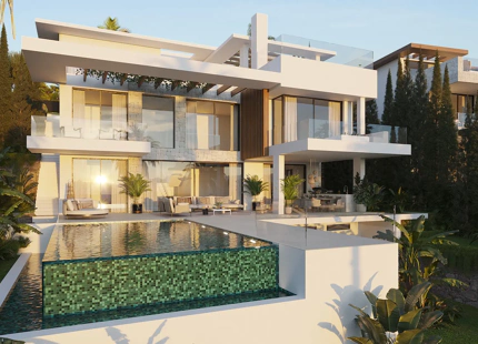 Lujosas villas en un entorno de paz