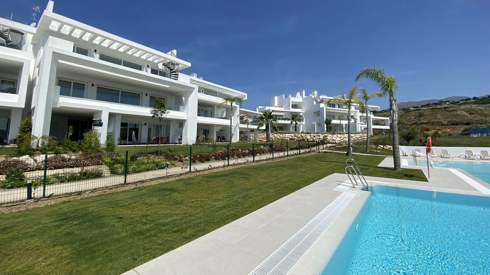 Development in Alcazaba Lagoon, Casares Pueblo