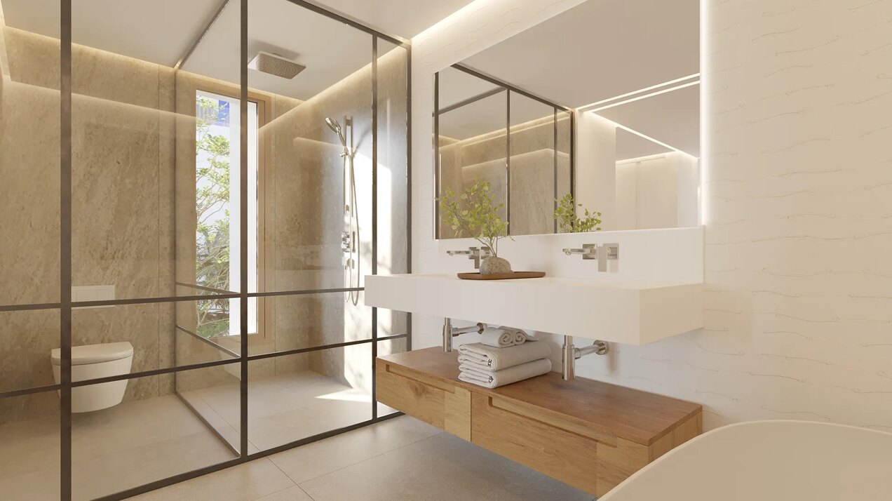 Boutique style homes in a golf setting
