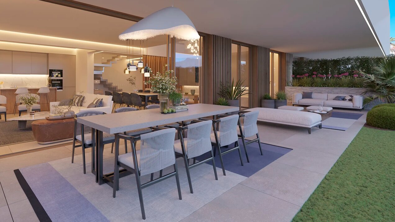 Boutique style homes in a golf setting