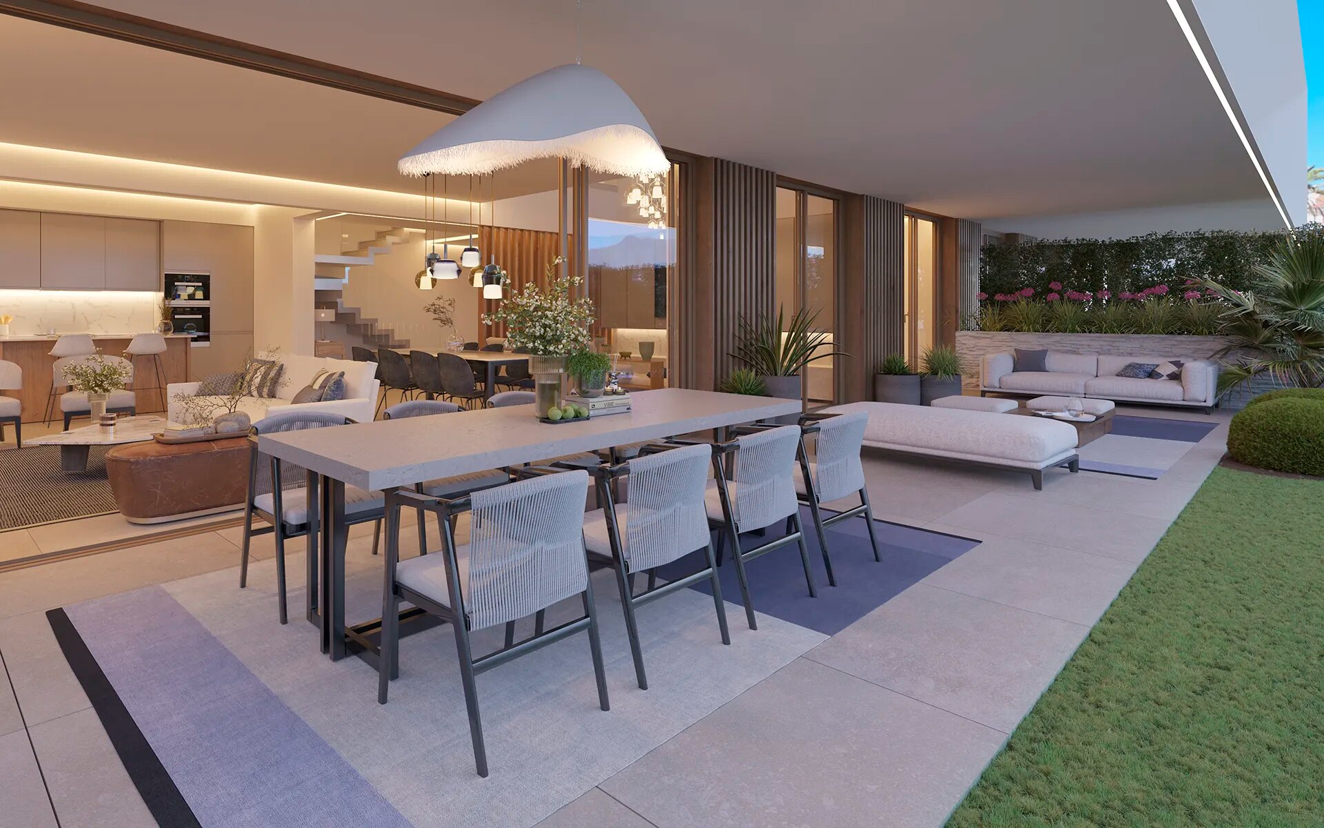 Boutique style homes in a golf setting