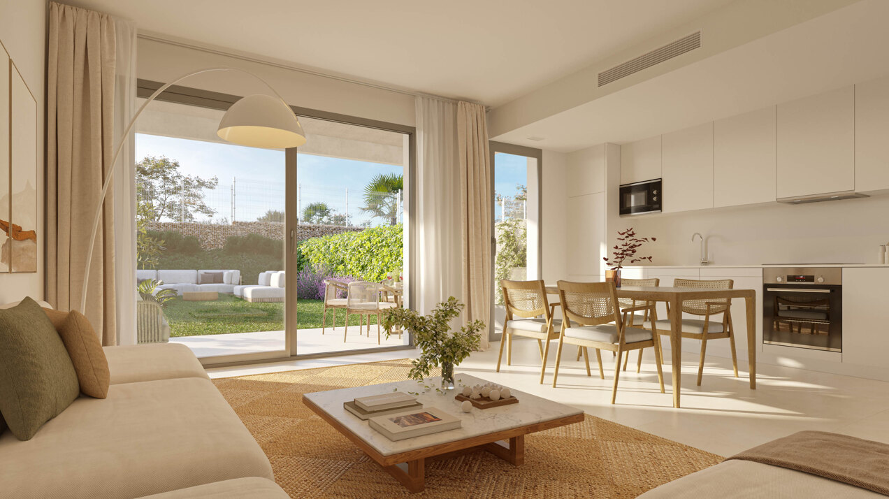Bahía, luxury residences integrated in Nature by the golf in Mijas