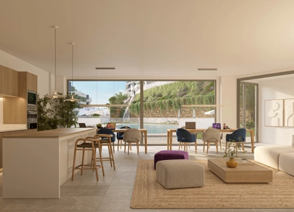 Bahía, luxury residences integrated in Nature by the golf in Mijas