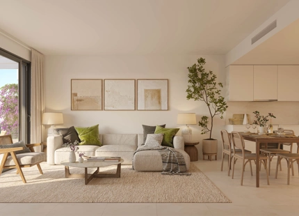 Bahía, luxury residences integrated in Nature by the golf in Mijas