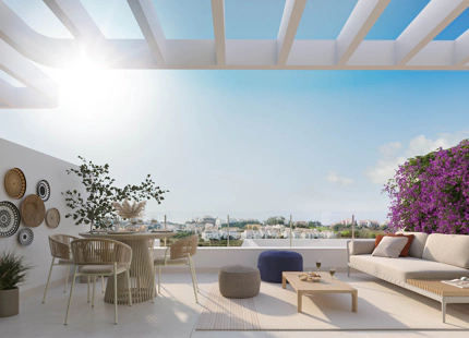 Bahía, luxury residences integrated in Nature by the golf in Mijas