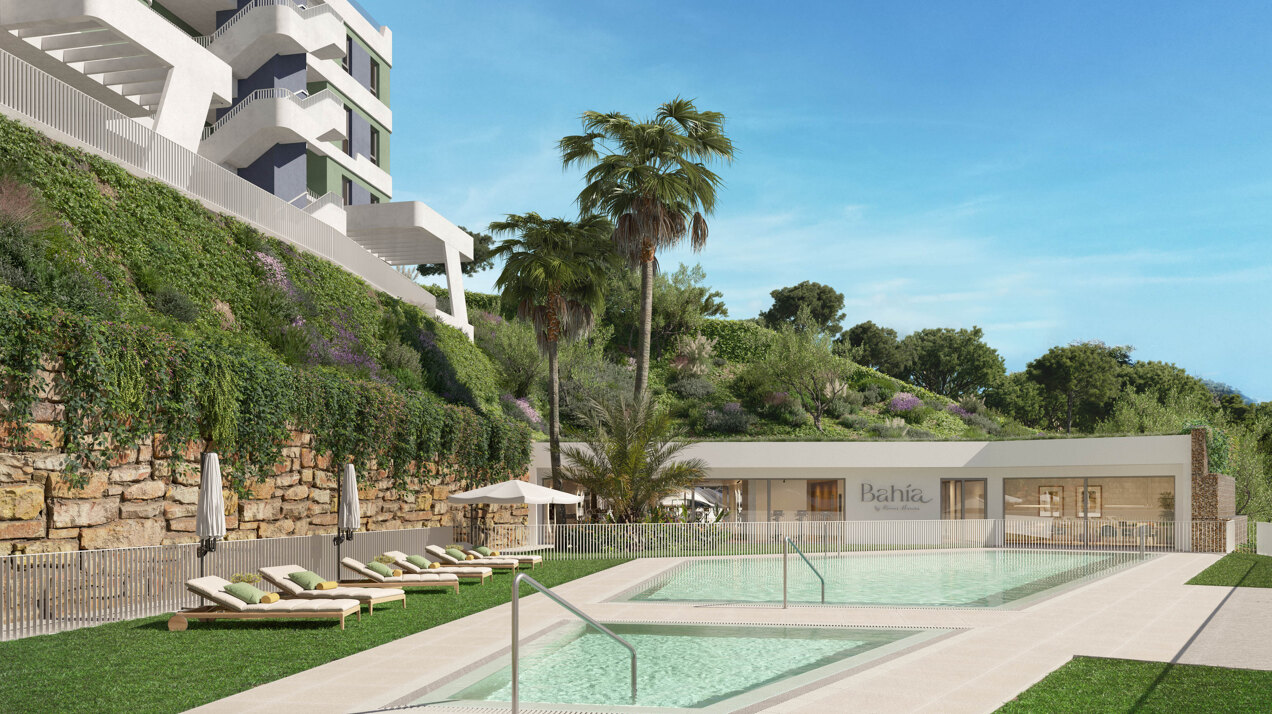 Bahía, luxury residences integrated in Nature by the golf in Mijas