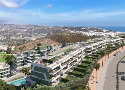 Bahía, luxury residences integrated in Nature by the golf in Mijas