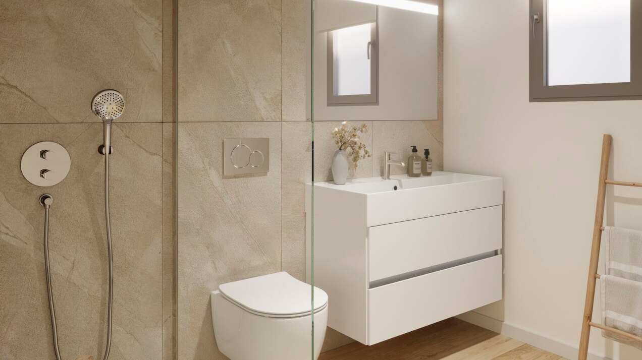 Zinnia, modern apartments in an urban setting with sea views in San Pedro de Alcántara.