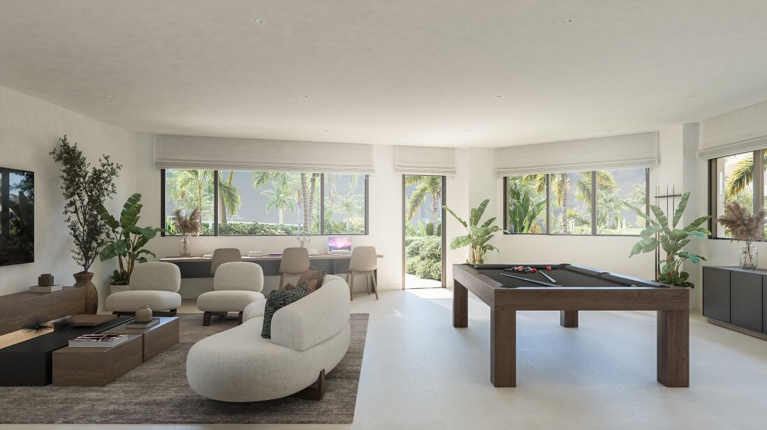 Idyllic, comfort living in modern apartments in Estepona Golf