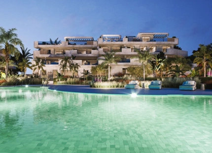 Idyllic, comfort living in modern apartments in Estepona Golf