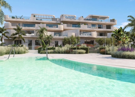Idyllic, comfort living in modern apartments in Estepona Golf
