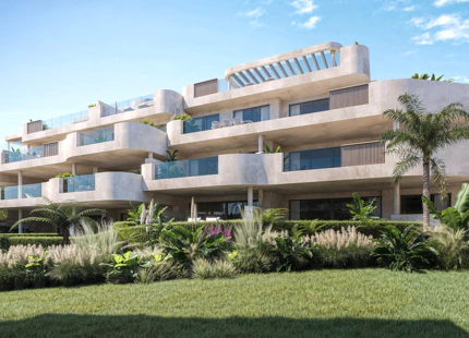 Idyllic, comfort living in modern apartments in Estepona Golf