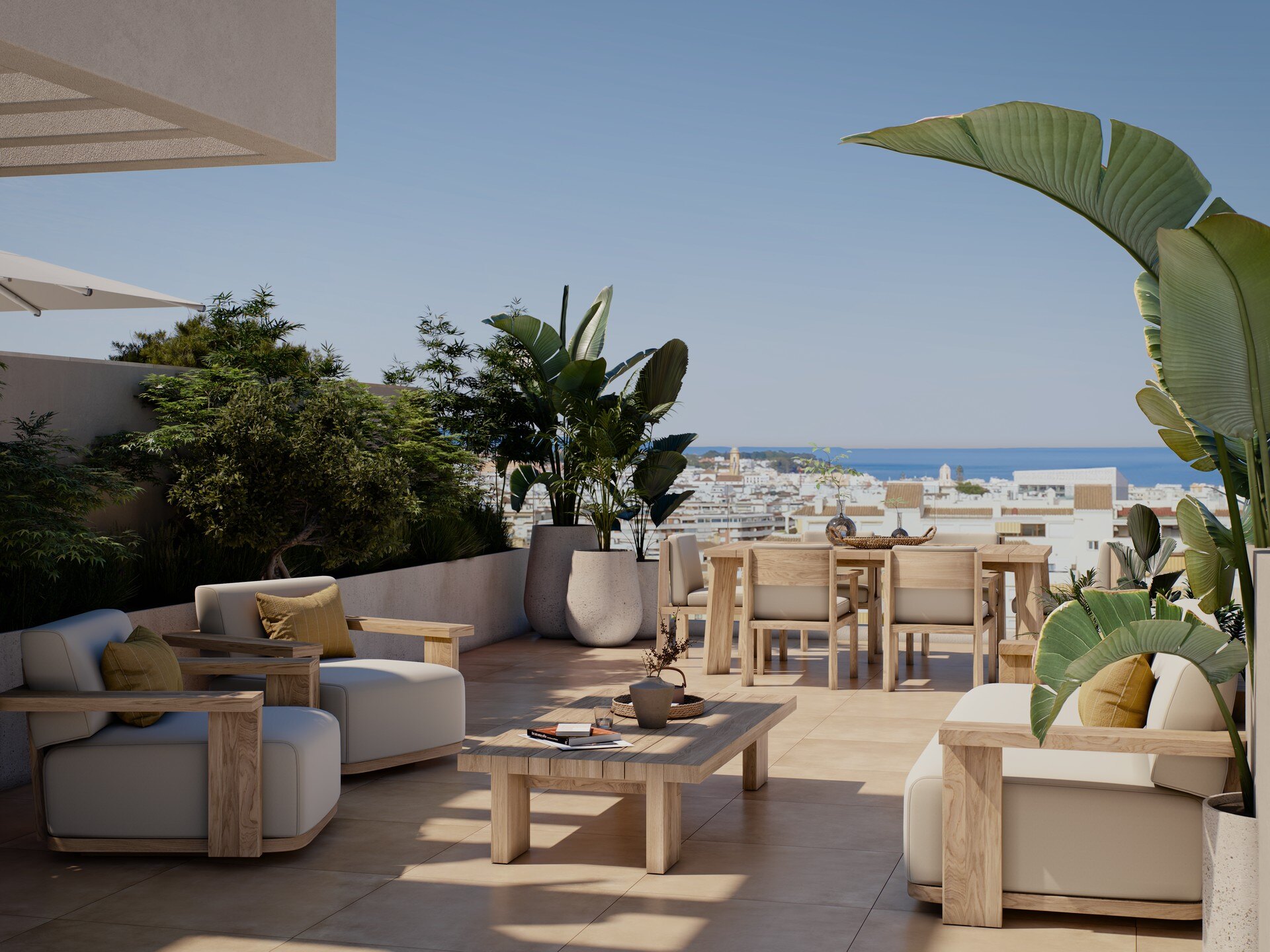 Las Mesas Sea Suites, exclusive apartments and penthouses in the heart of Estepona.