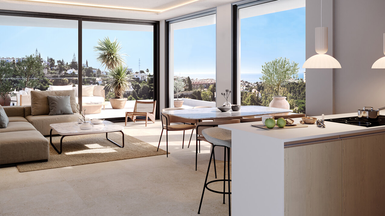 Bélvèdere Collection, elegantes apartamentos y áticos con vistas al mar en Fuengirola