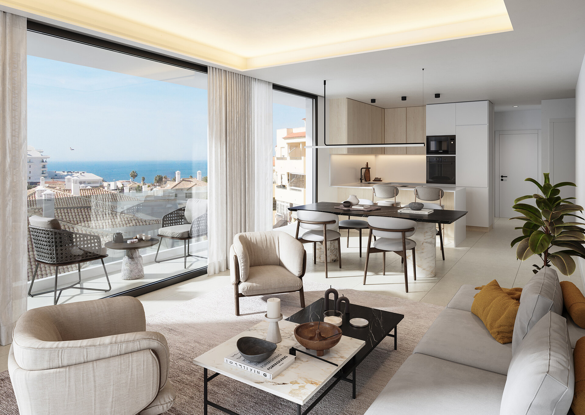 Bélvèdere Collection, elegant apartments and penthouses with sea views in Fuengirola