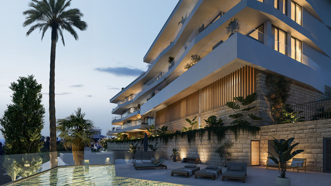 Bélvèdere Collection, elegantes apartamentos y áticos con vistas al mar en Fuengirola