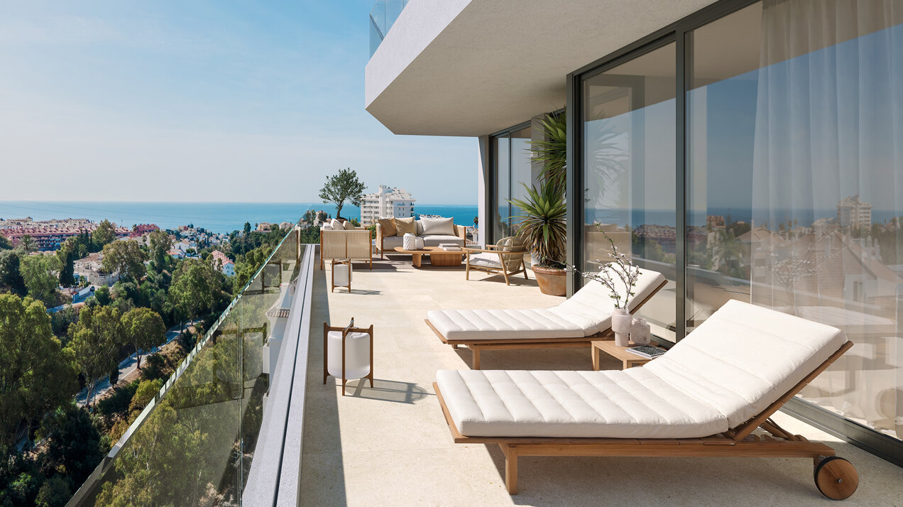 Bélvèdere Collection, elegantes apartamentos y áticos con vistas al mar en Fuengirola