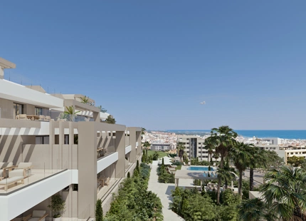 Las Mesas Infinity Homes, exceptional sea views in apartments and penthouses in Estepona.