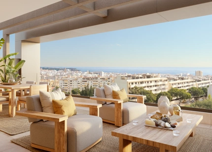 Las Mesas Infinity Homes, exceptional sea views in apartments and penthouses in Estepona.