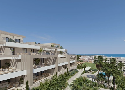 Las Mesas Infinity Homes, exceptional sea views in apartments and penthouses in Estepona.