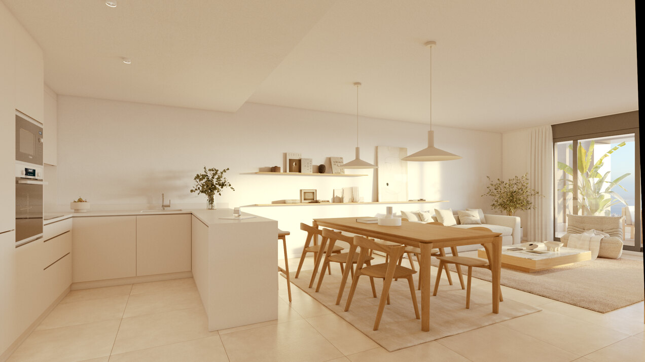 Las Mesas Infinity Homes, exceptional sea views in apartments and penthouses in Estepona.