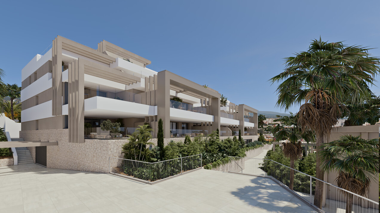 Las Mesas Infinity Homes, exceptional sea views in apartments and penthouses in Estepona.