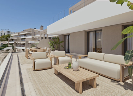 Las Mesas Infinity Homes, exceptional sea views in apartments and penthouses in Estepona.