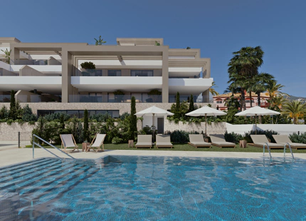 Las Mesas Infinity Homes, exceptional sea views in apartments and penthouses in Estepona.