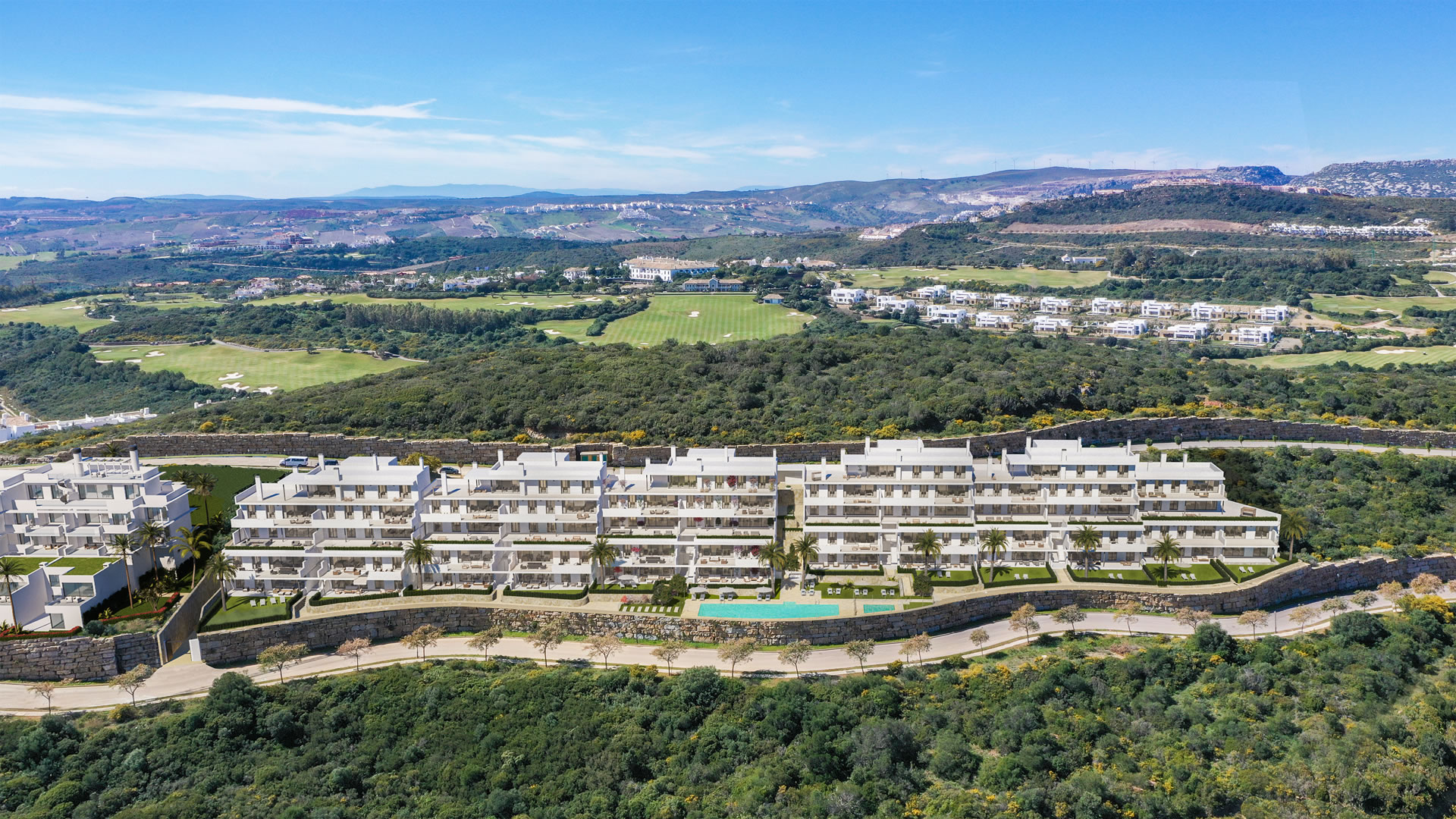 Las Terrazas de Cortesín Bon Air, modern apartments and penthouses in the prestigious Finca Cortesín