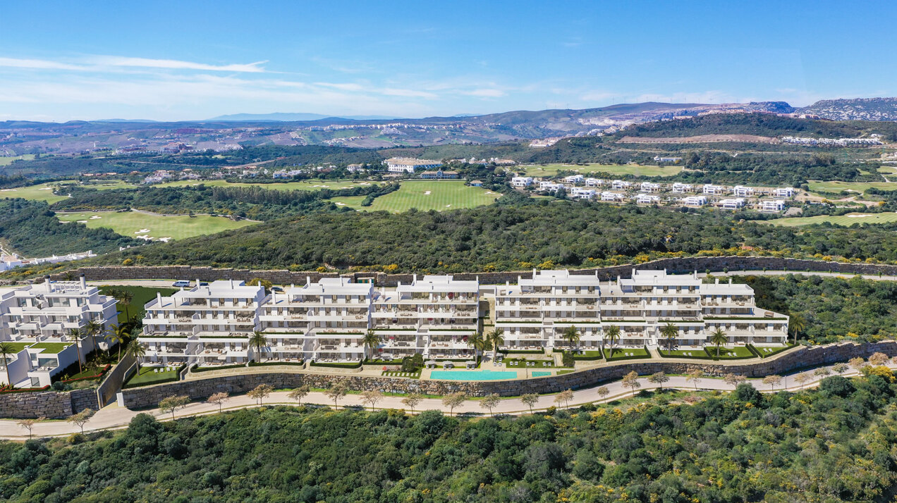 Las Terrazas de Cortesín Bon Air, modern apartments and penthouses in the prestigious Finca Cortesín