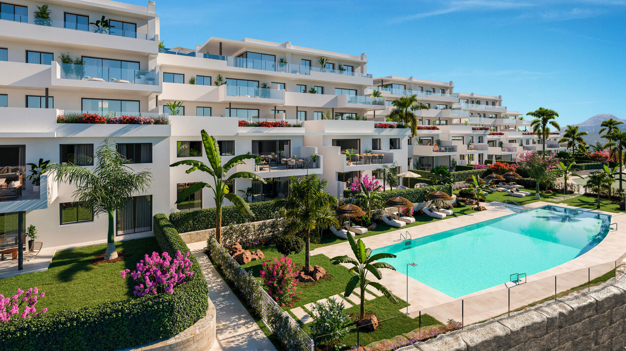 Las Terrazas de Cortesín Bon Air, modern apartments and penthouses in the prestigious Finca Cortesín