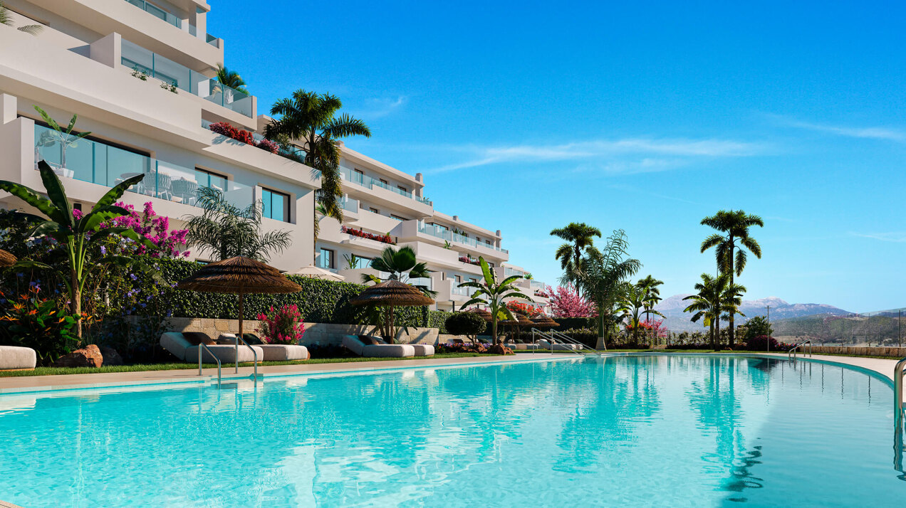 Las Terrazas de Cortesín Bon Air, modern apartments and penthouses in the prestigious Finca Cortesín