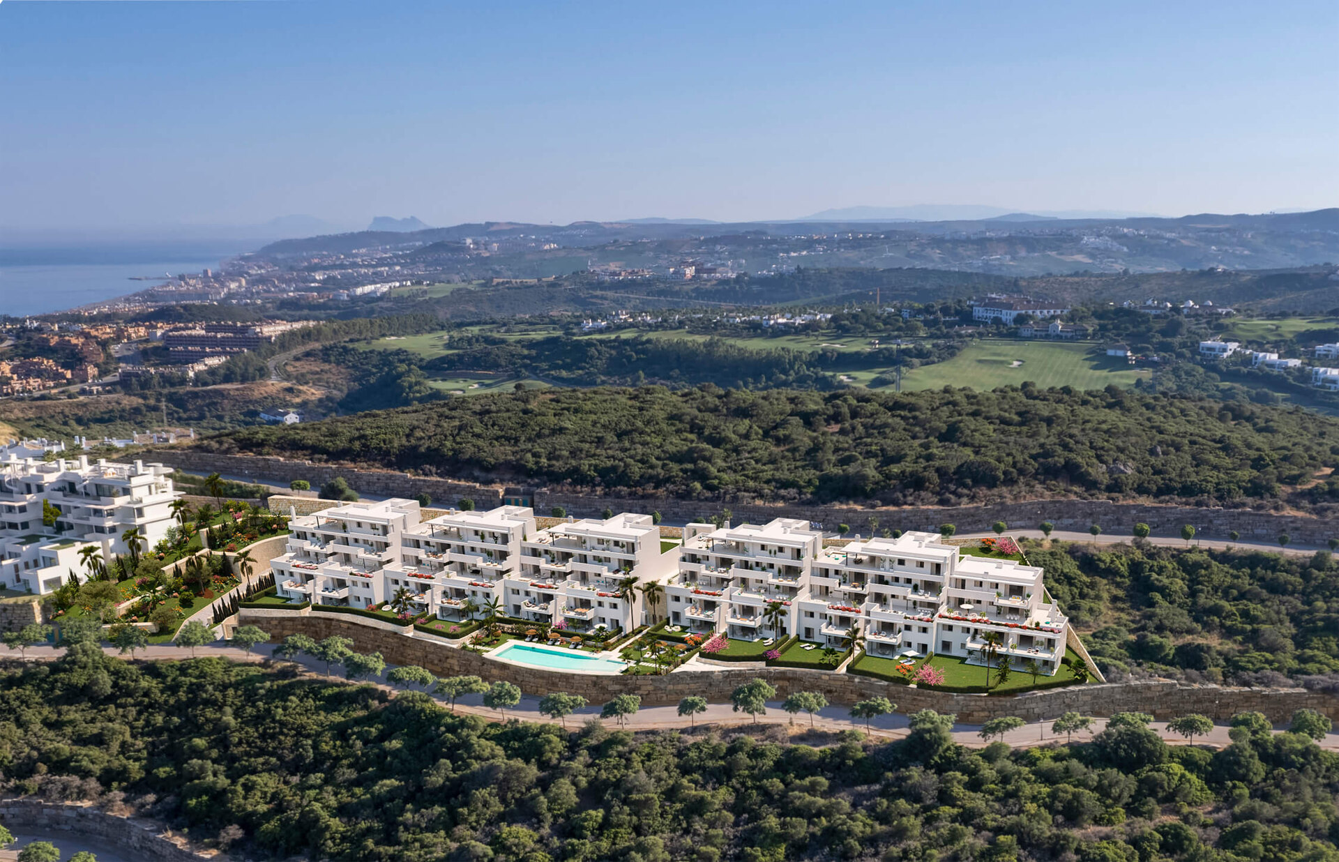 Las Terrazas de Cortesín Bon Air, modern apartments and penthouses in the prestigious Finca Cortesín