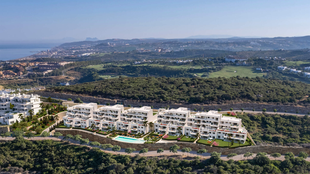 Las Terrazas de Cortesín Bon Air, modern apartments and penthouses in the prestigious Finca Cortesín