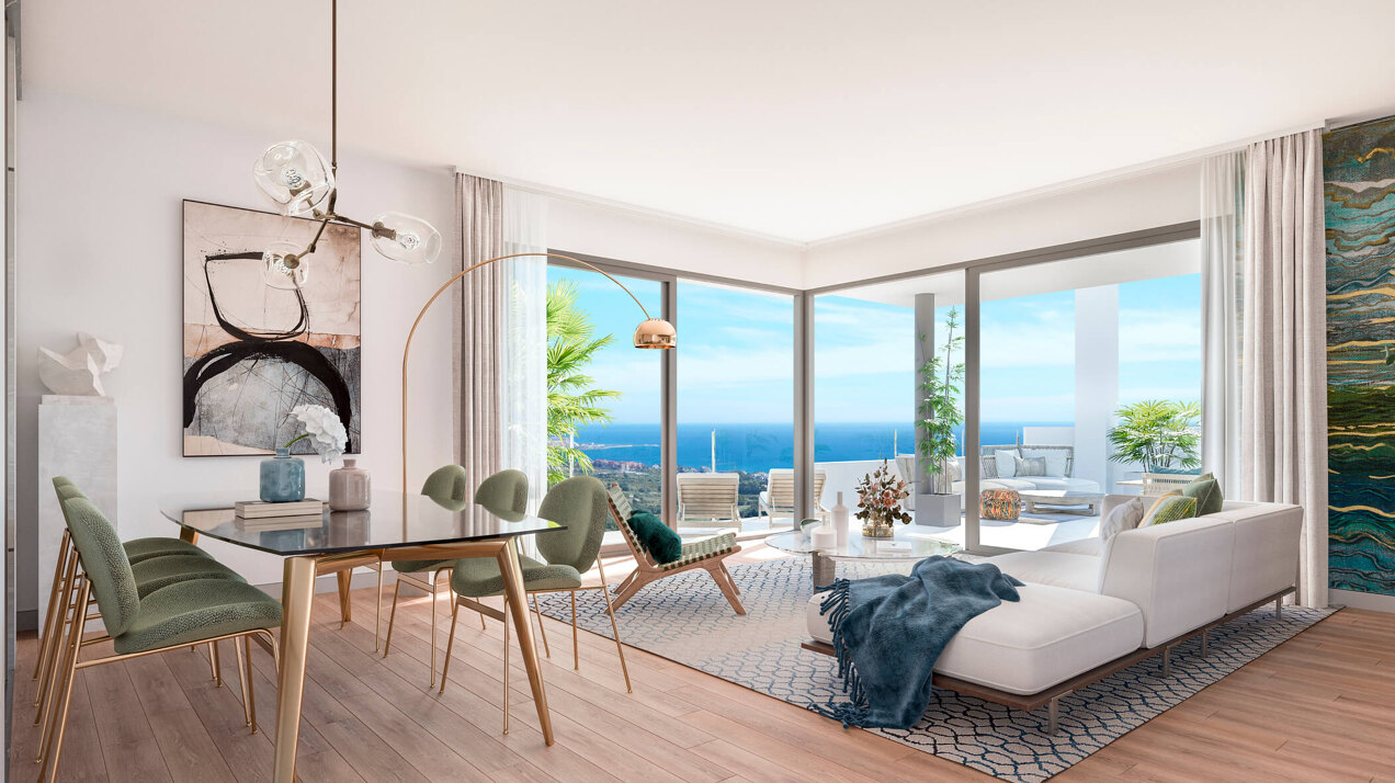 Las Terrazas de Cortesín Bon Air, modern apartments and penthouses in the prestigious Finca Cortesín