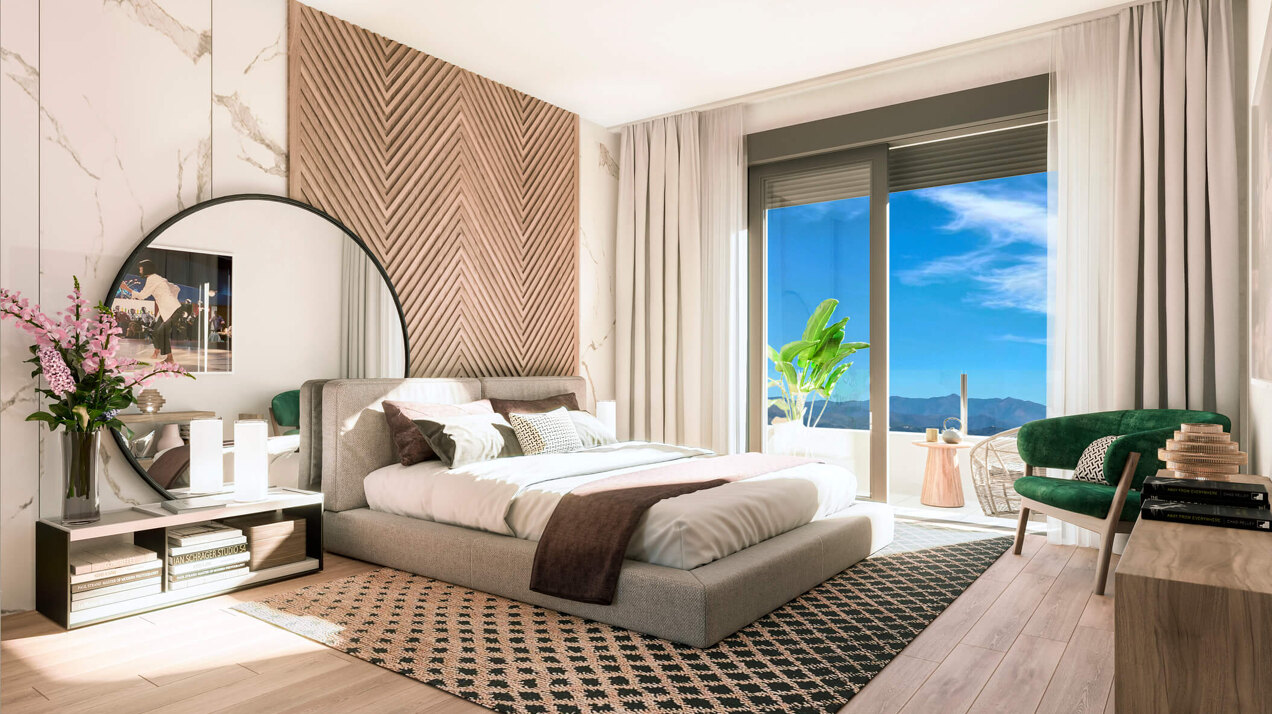 Las Terrazas de Cortesín Bon Air, modern apartments and penthouses in the prestigious Finca Cortesín
