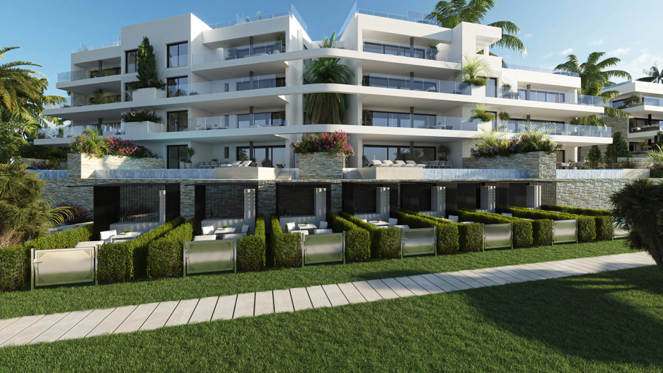 Development in Las Colinas Golf, Orihuela