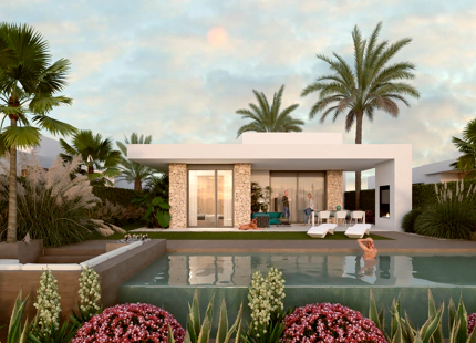 Villas Mustique y Aruba, viviendas exclusivas junt al golf en La Finca Resort