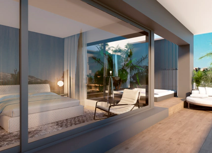 Villas Mustique y Aruba, viviendas exclusivas junt al golf en La Finca Resort
