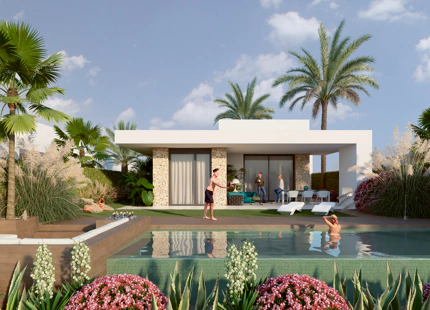 Villas Mustique y Aruba, viviendas exclusivas junt al golf en La Finca Resort