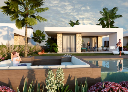 Villas Mustique y Aruba, viviendas exclusivas junt al golf en La Finca Resort