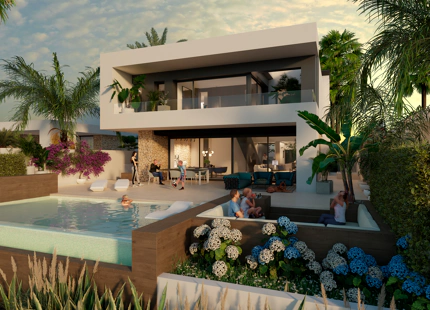 Villas Mustique y Aruba, viviendas exclusivas junt al golf en La Finca Resort
