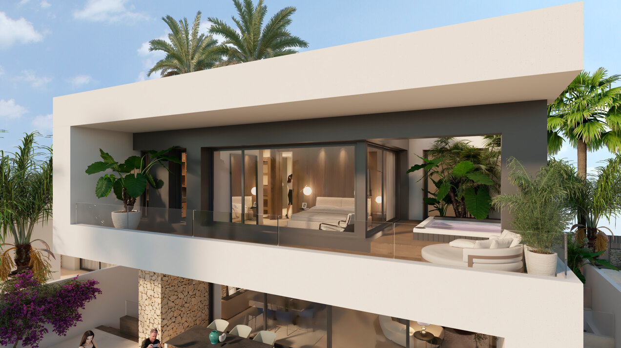 Villas Mustique and Aruba, exclusive homes next to the golf course at La Finca Resort