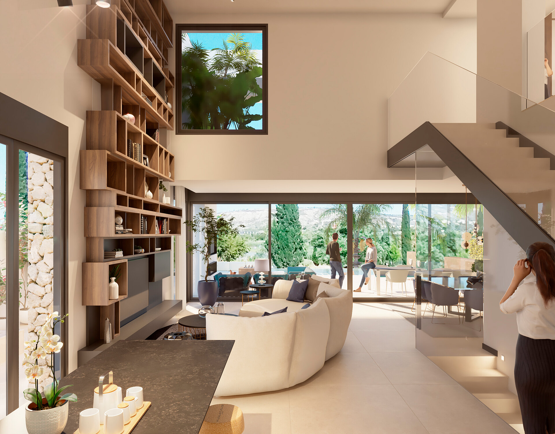 Villas Mustique and Aruba, exclusive homes next to the golf course at La Finca Resort