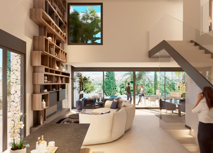 Villas Mustique y Aruba, viviendas exclusivas junt al golf en La Finca Resort