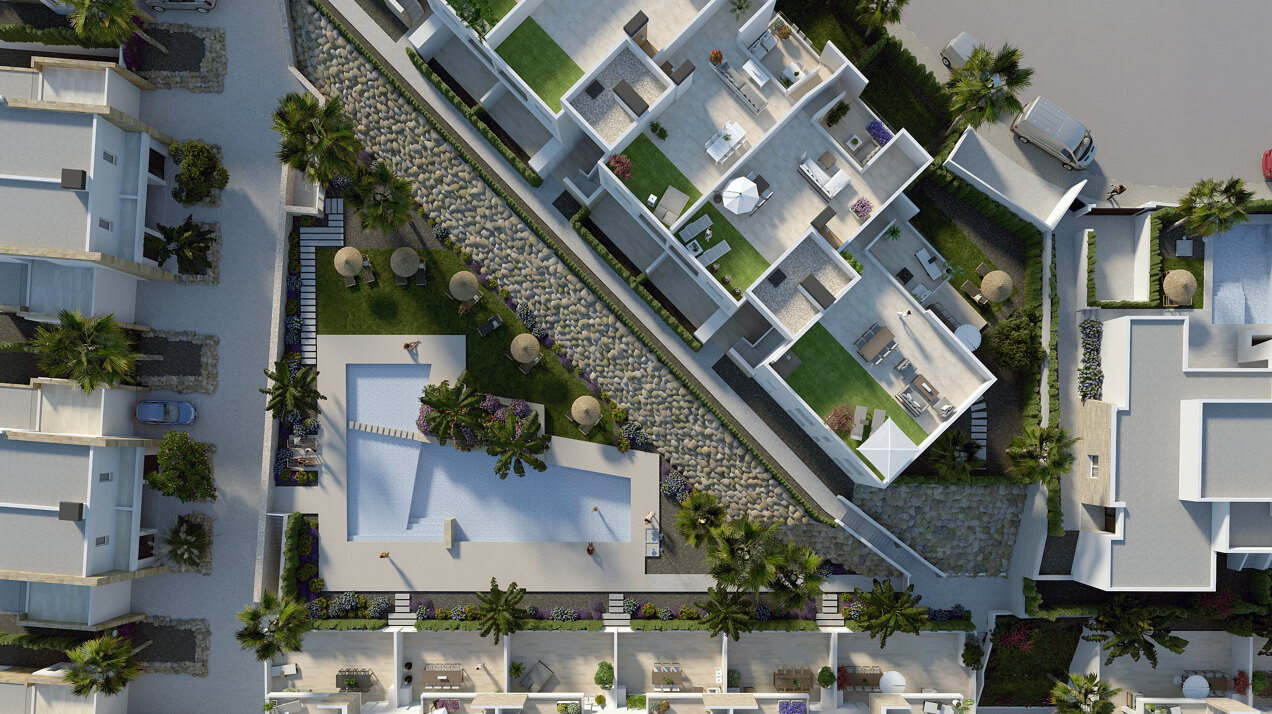 Zante Apartments, ground floors and penthouses with maximum comfort at La Finca Resort