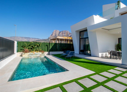 Villas Paula II, villas cómodas y modernas en Finestrat.