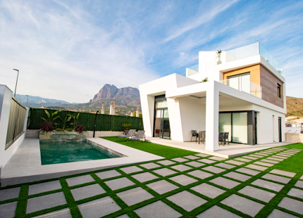 Villas Paula II, villas cómodas y modernas en Finestrat.
