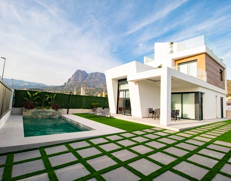 Villas Paula II, villas cómodas y modernas en Finestrat.