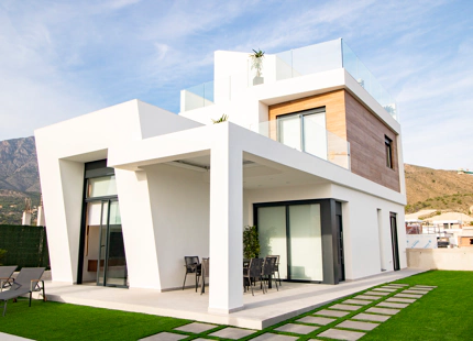 Villas Paula II, villas cómodas y modernas en Finestrat.